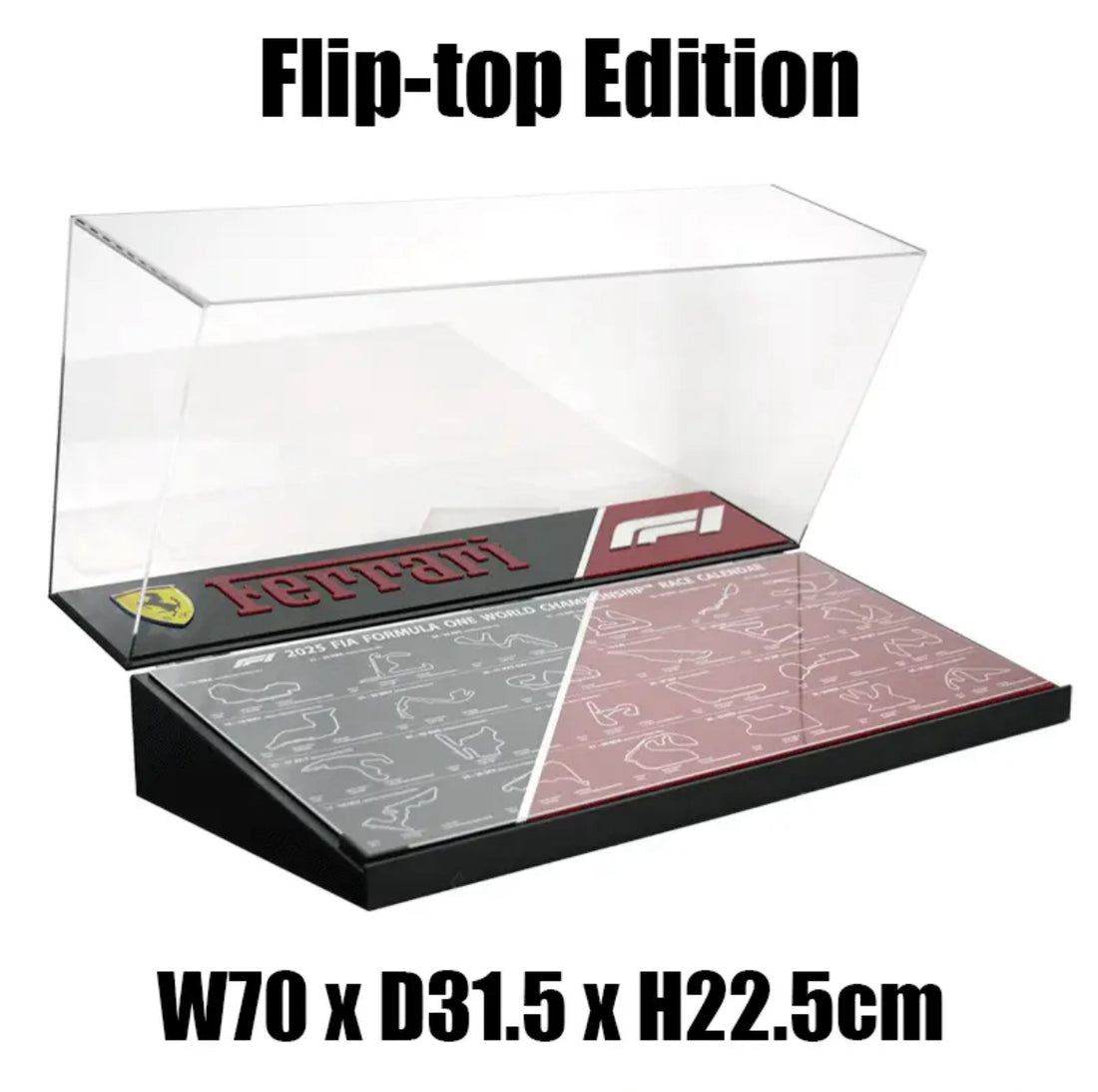 Premium Acrylic Display Case for F1 SF-24 #42207