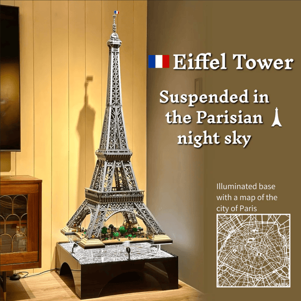 LED Display Base for Eiffel Tower 10307(3D Version)