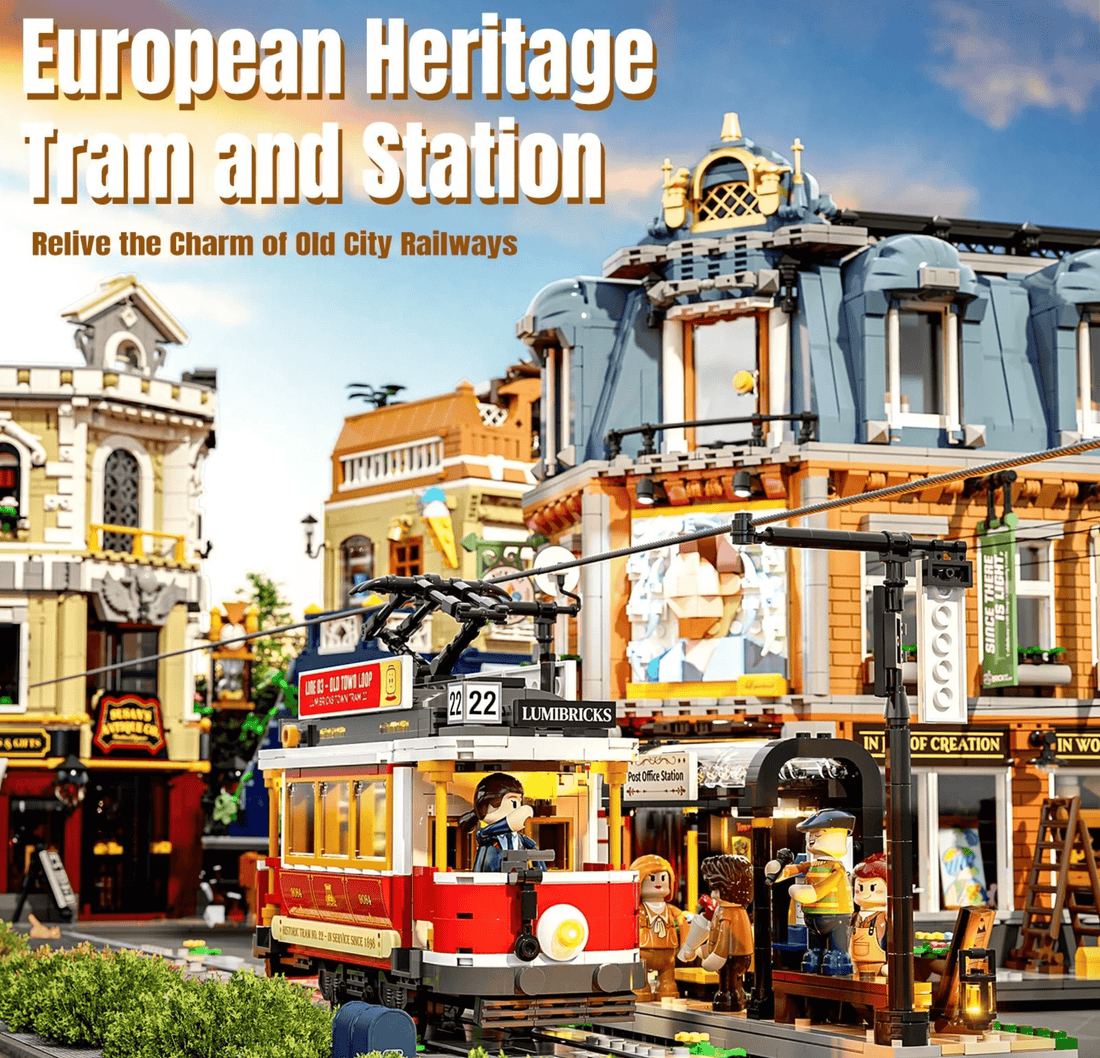 Heritage Tram and Station 1274PCS
