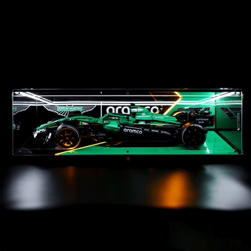 「Designer Edition」LED Acrylic Display Case for Aston Martin Aramco AMR25 F1 Car 42240