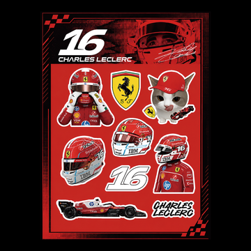 Ferrari Team Charles Leclerc Sticker