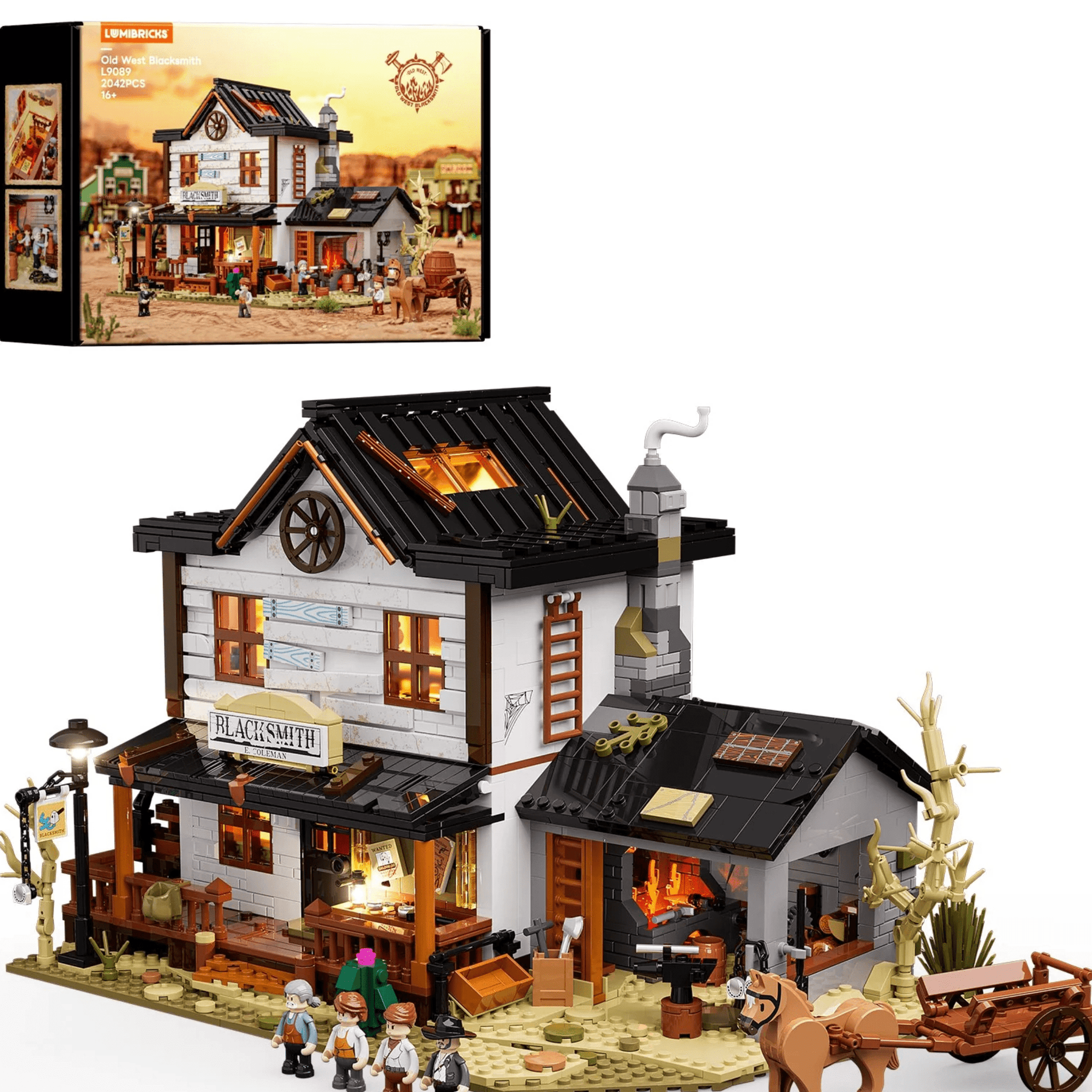 Old West Blacksmith 2042PCS