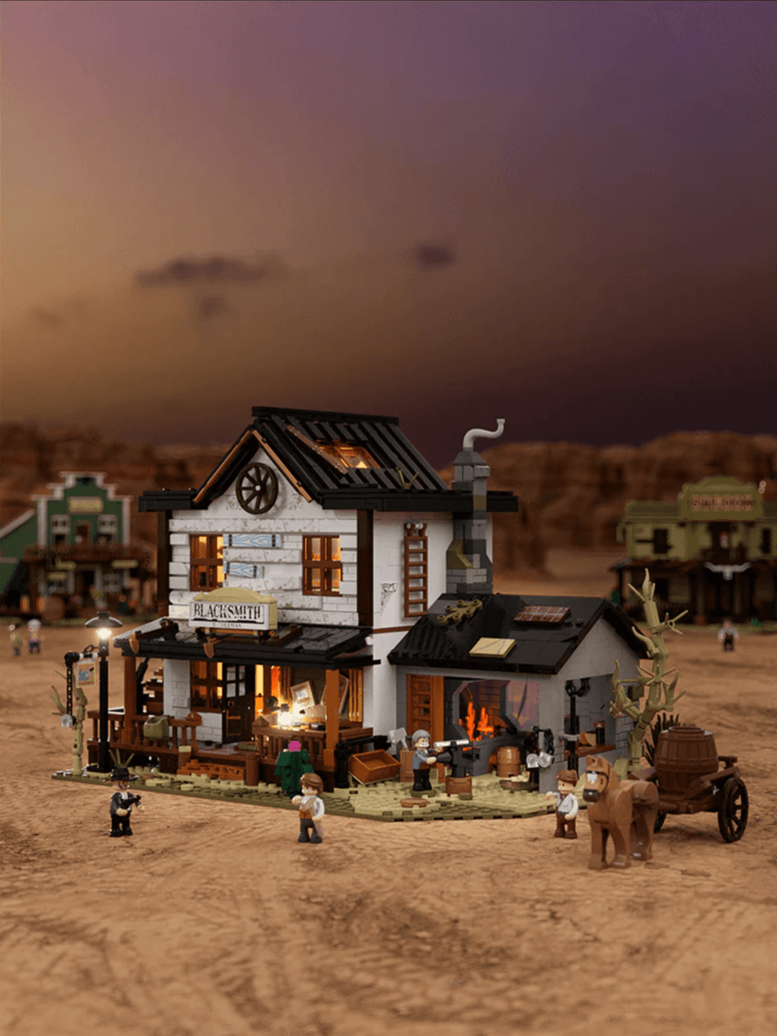 Old West Blacksmith 2042PCS