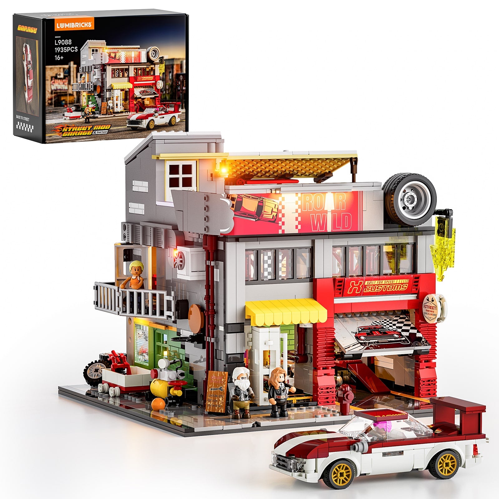 Street MOD Garage 1935PCS