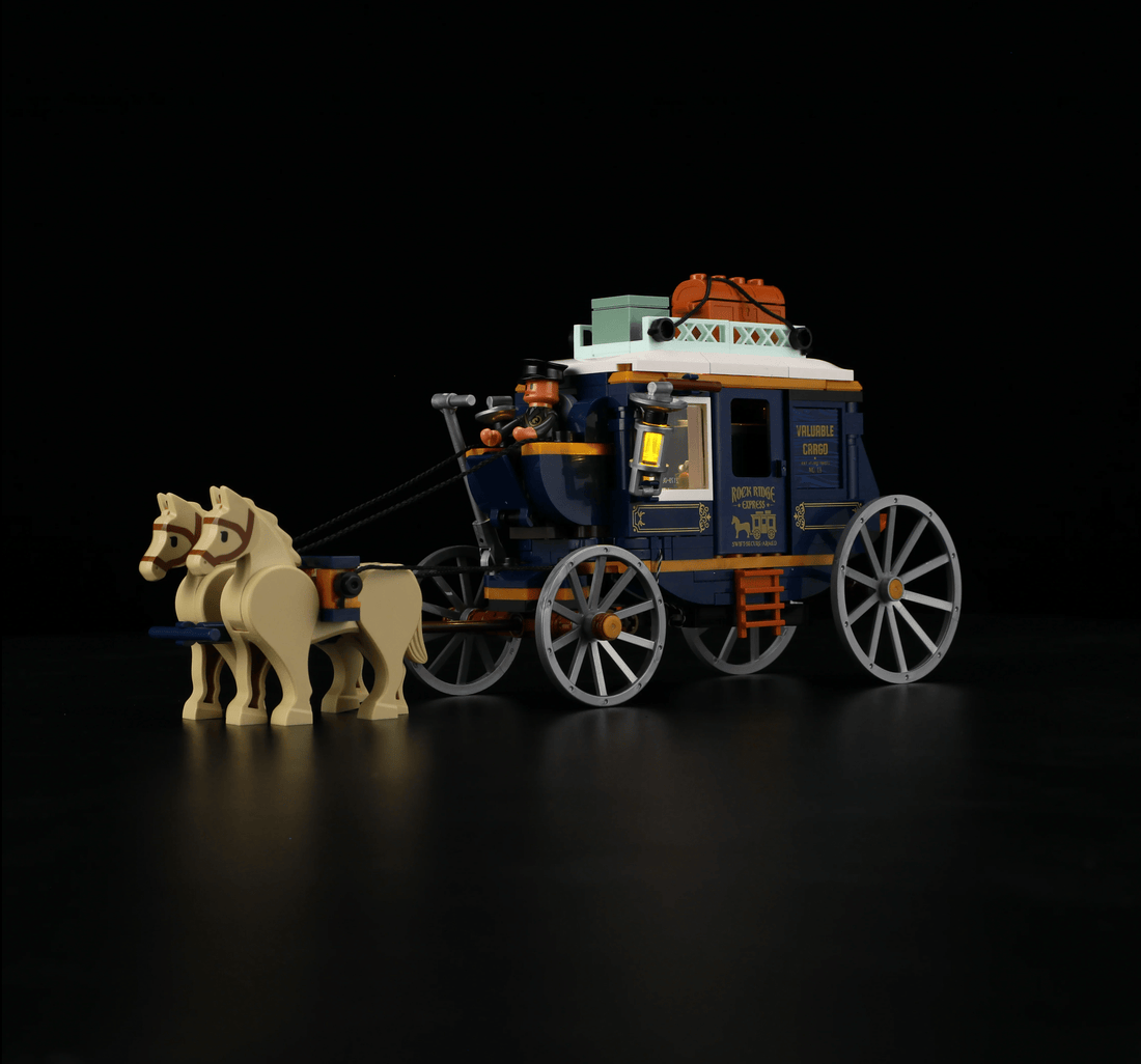 Treasure Stagecoach 307PCS