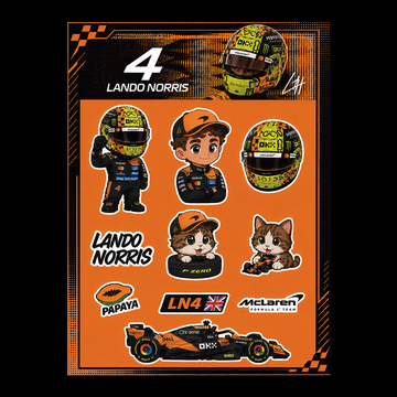 McLaren Team Lando Norris Sticker