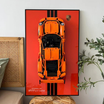 Wall Mount Display Frame for Supercar Model 42056