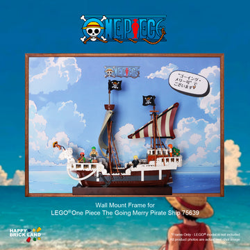 Wall Mount Frame for The Going Merry Pirate Ship 75639