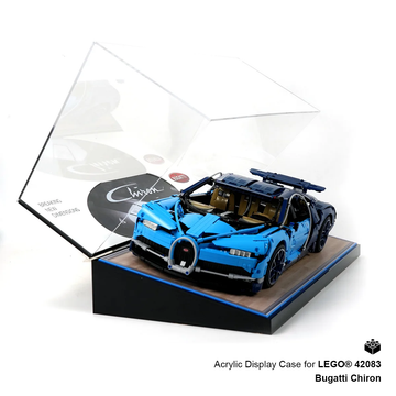 Premium Display Case for Supercar Bugatti Chiron #42083
