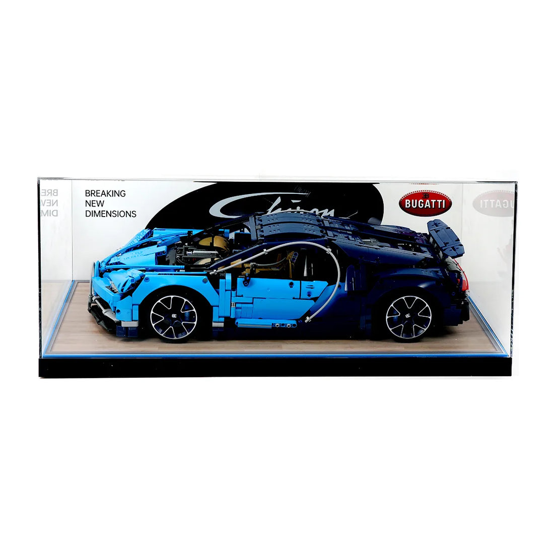 Premium Display Case for Supercar Bugatti Chiron #42083