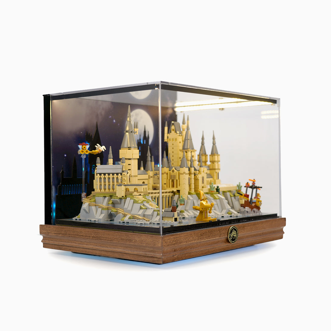 Acrylic Display Case for Hogwarts™ Castle and Grounds #76419(LED Edition)