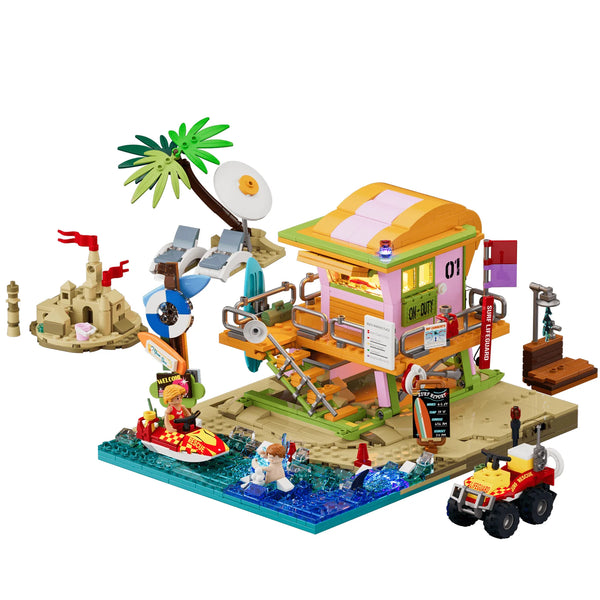 Beach Lifeguard Tower 1015PCS
