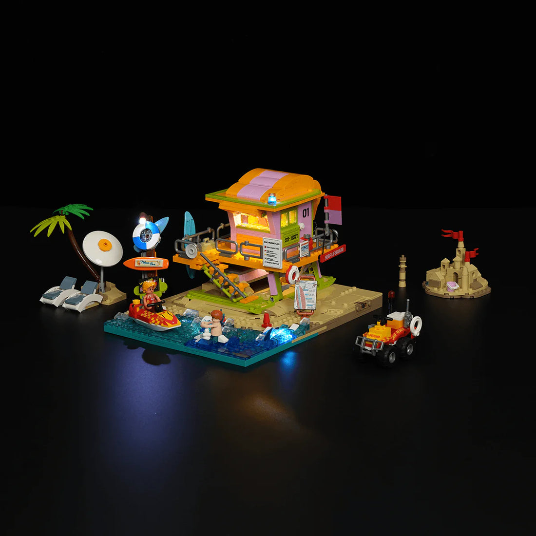 Beach Lifeguard Tower 1015PCS