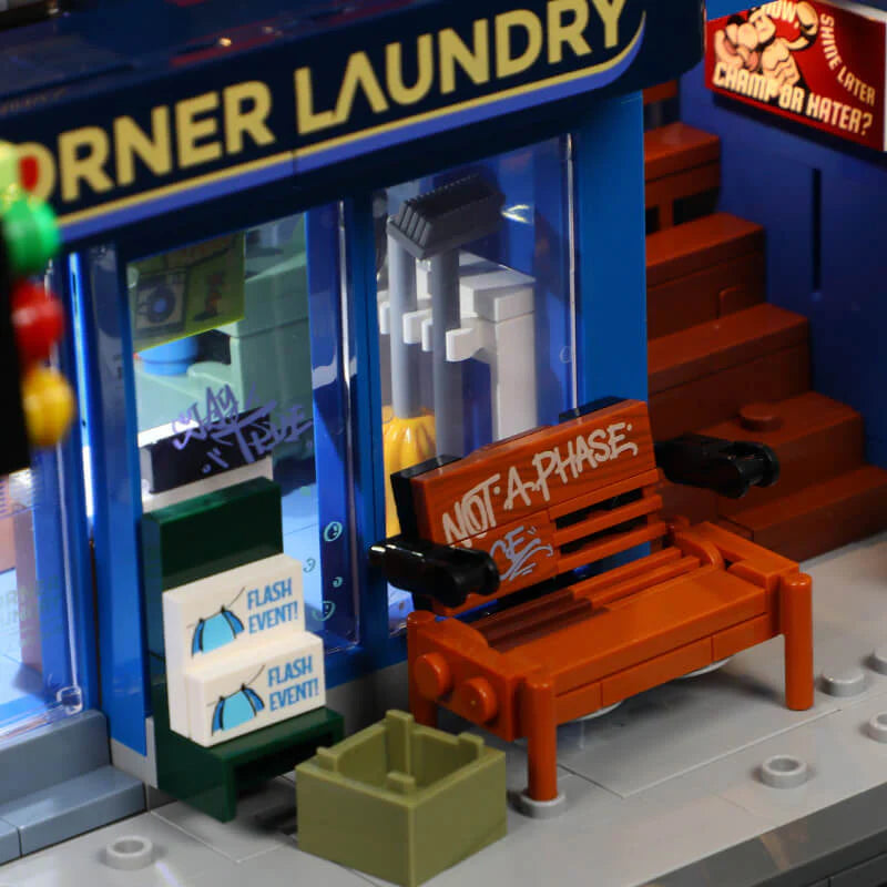Boxer Building Bricks Lumibricks Boxing Club 19009 – Street Fusion Modular Building Set ...