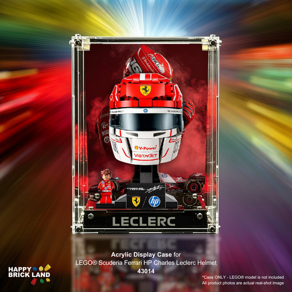 Acrylic Display Case for Editions F1 Ferrari Team Helmets 43014&43022