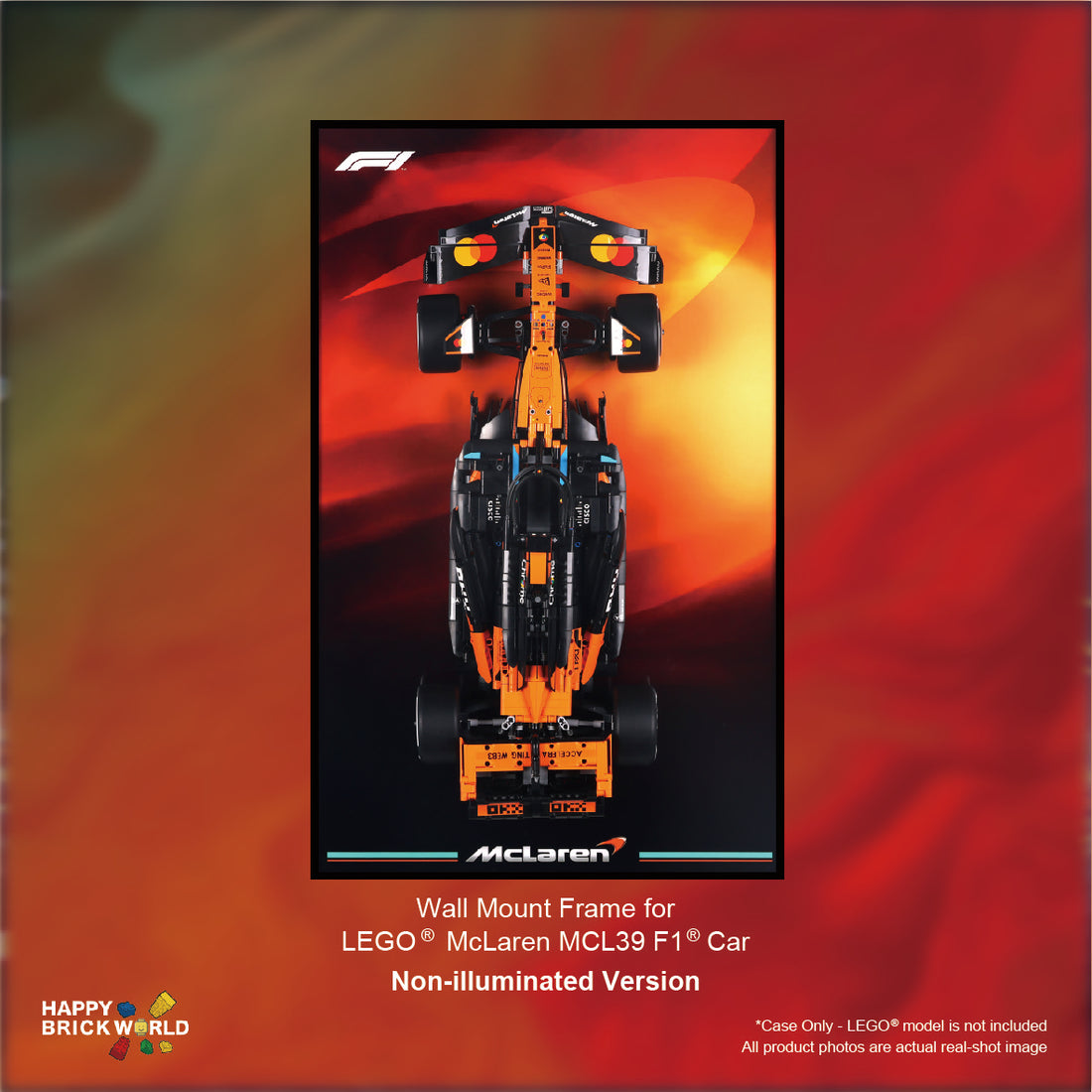 Wall Mount Display Frame for McLaren MCL39 F1® Car 42228