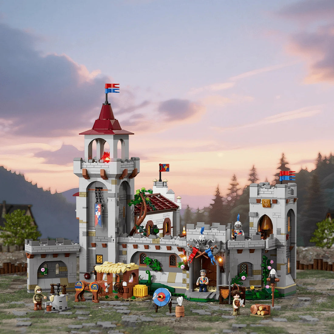 Medieval Guard Post 2945PCS