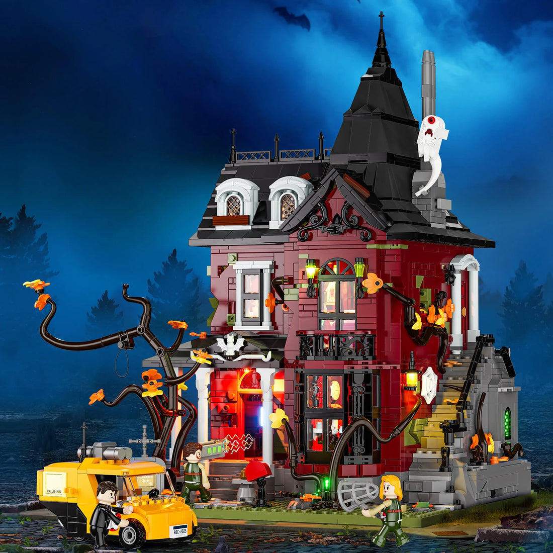 Midnight Haunted Mansion 2617PCS