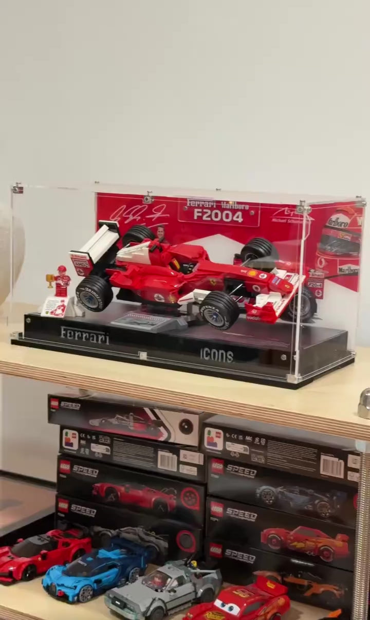Acrylic Display Case for Ferrari F2004 & Michael Schumacher 11375