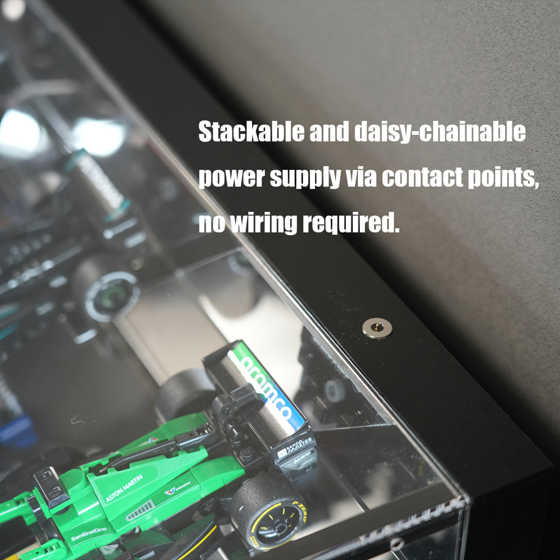 Premium Acrylic Display Case for Speed Champions F1 Series(LED/Non-LED)