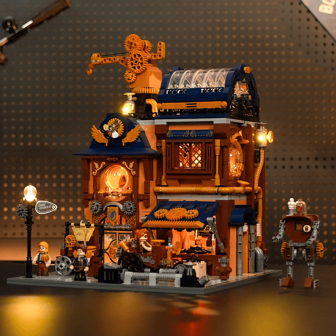 Steampunk Mechanical Workshop 2006PCS