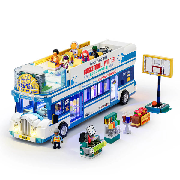Streetball Tour Bus 1170PCS