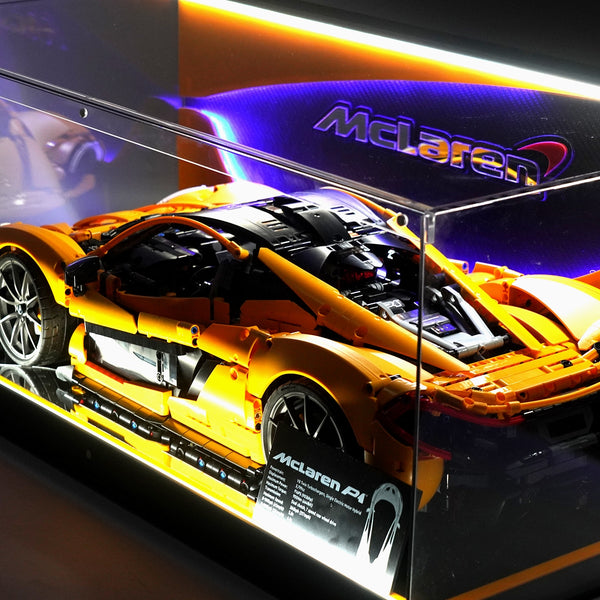 LED Display Case for LEGO® Supercar McLaren P1™ #42172 – Happy Brick Land