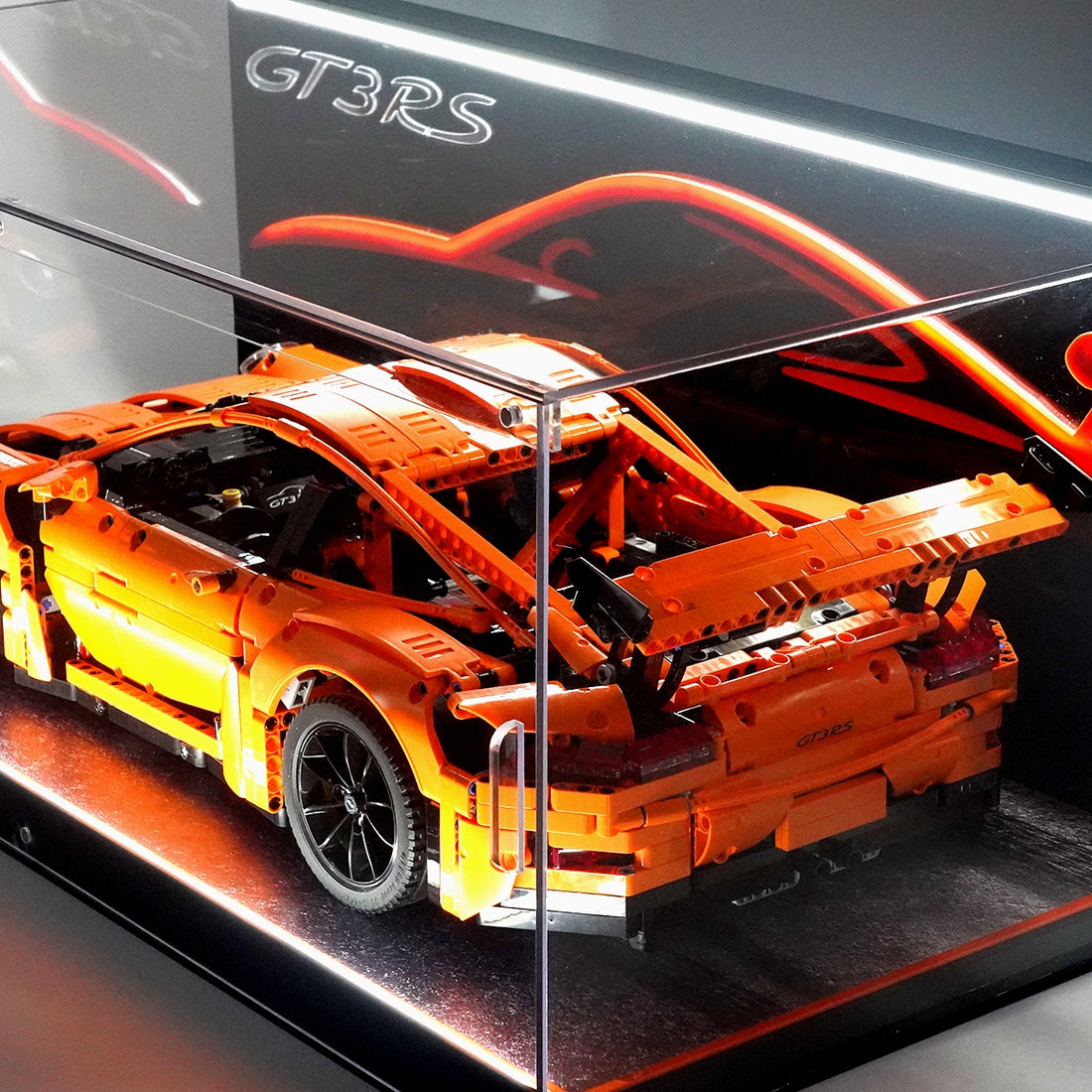 LED Display Case for Supercar Porsche 911 GT3 RS #42056