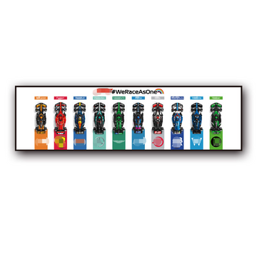 Wall Mount Display for Speed Formula Series(77242–77251)
