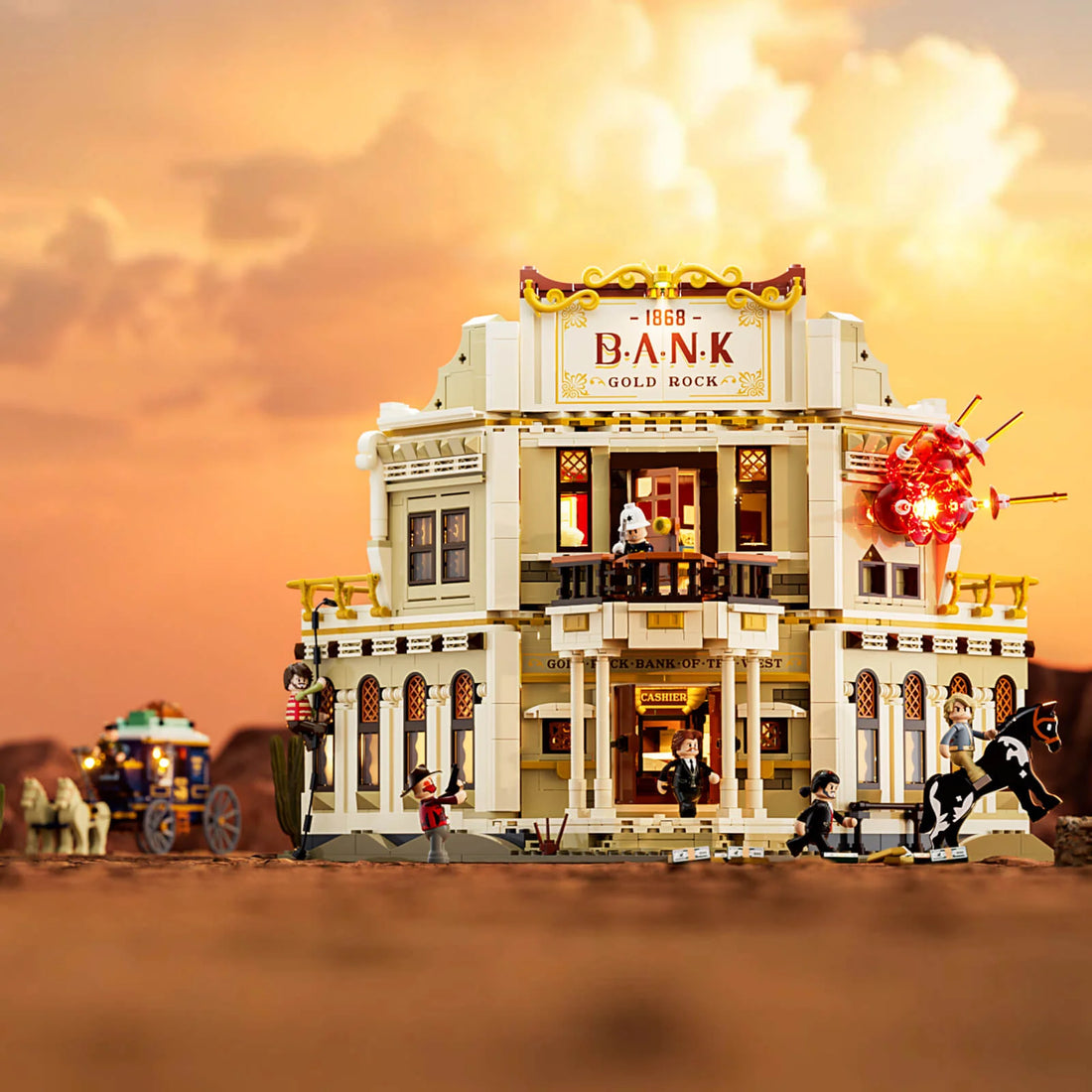 Western Bank Heist 2875PCS